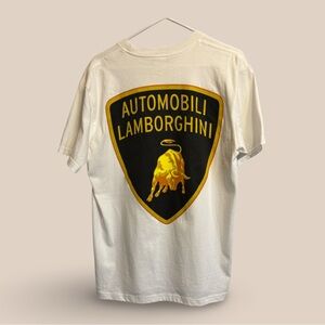 Supreme x Lamborghini - Men’s Medium White T-Shirt - Like New